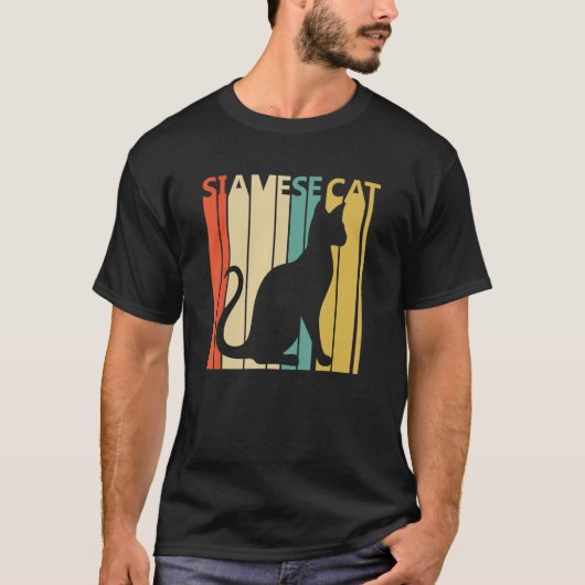 T-shirt Cute chat siamese (Devant)