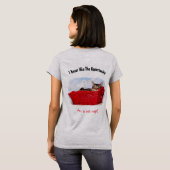 T-shirt Cute chaton Nap Chaton Sleeping Kitten dans le pan (Dos entier)