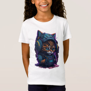 T-Shirt Cute chaton persan jouant avec TNT