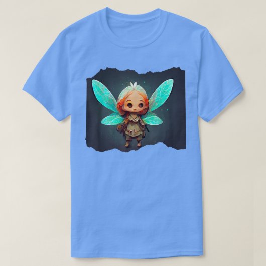 T-shirt Cute Chibi Anime Faery Fairy Fairycore (Design devant)