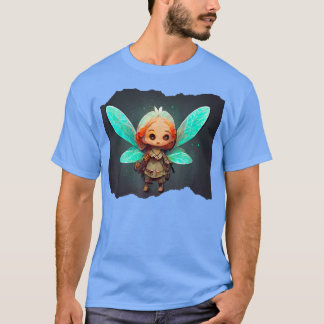 T-shirt Cute Chibi Anime Faery Fairy Fairycore
