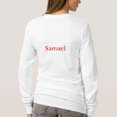 T-shirt Cute Chibi Kawaii Dessin de Noël Kitty Chat (Dos)