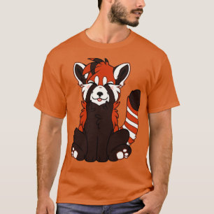 T-shirt Cute Chibi Red Panda