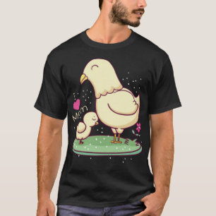T-shirt Cute chicken