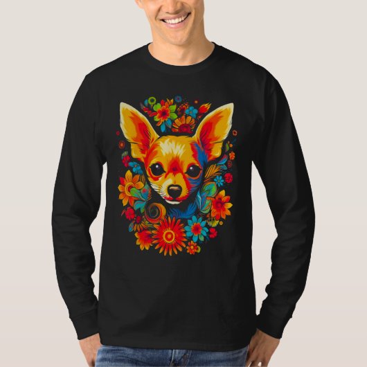 T-shirt Cute Chihuahua Dog (Devant)