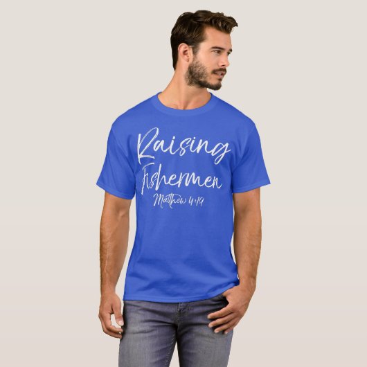 T-shirt Cute Christian Parents Gift Fishers of Men (Devant entier)