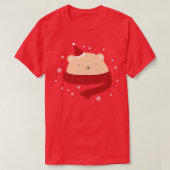 T-shirt Cute Christmas Bear Hiver Neige Nouvel An Premium (Design devant)