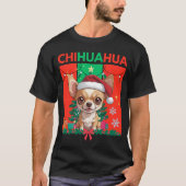 T-shirt Cute Christmas Chihuahua | Festive Holiday Dog (Devant)