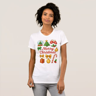 T-shirt Cute Christmas Clipart Family Tee Gift