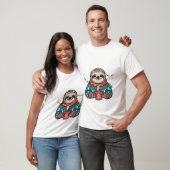 T-Shirt Cute Christmas Sloth Tee | Funny Holiday  (Unisexe)