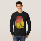 T-shirt Cute Chubby Lutino Lovebird  For Bird (Devant entier)