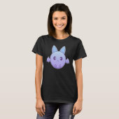 T-shirt Cute Chubby Pastel Goth Bat (Devant entier)