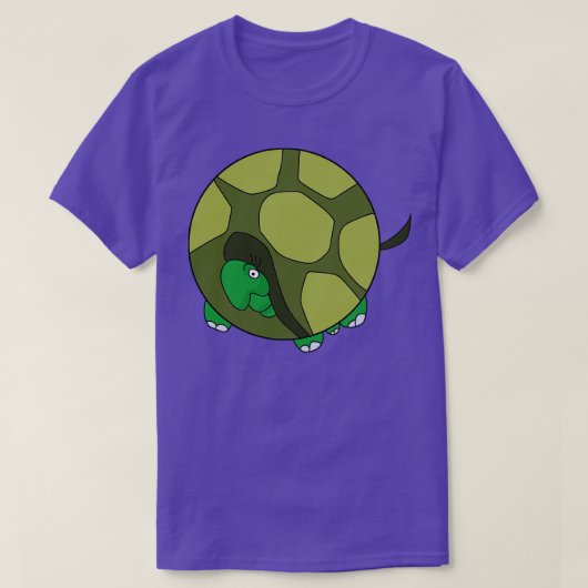 T-shirt Cute Chubby Turtle (Design devant)
