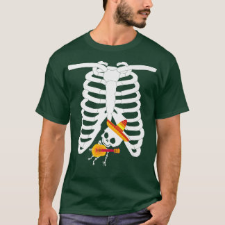 T-shirt Cute Cinco de Mayo Squelette enceinte