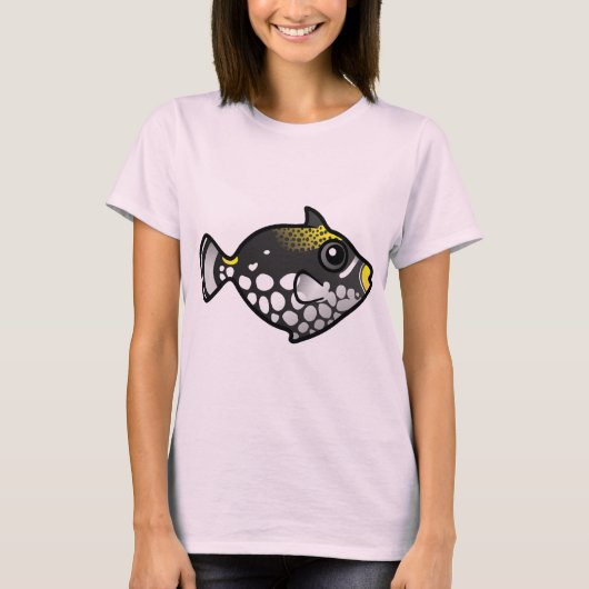 T-shirt Cute Clown triggerfish (Devant)