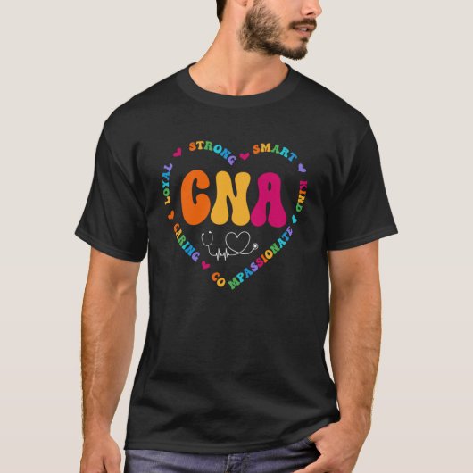 T-shirt Cute CNA Infirmière Appréciation Infirmière (Devant)