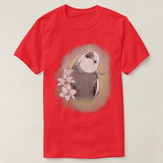 T-shirt Cute Cockatiel 3 (Design devant)
