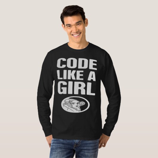 T-shirt Cute Computer Science & Programming  Ada Lovelace (Devant entier)