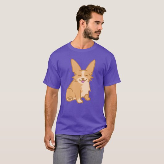 T-shirt Cute Corgi (Devant entier)