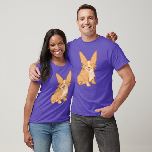T-shirt Cute Corgi (Unisexe)