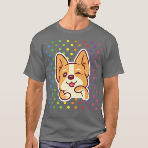T-shirt Cute Corgi