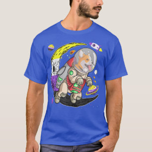 T-shirt Cute Corgi Chien Dans L'Espace Non Binaire Agender
