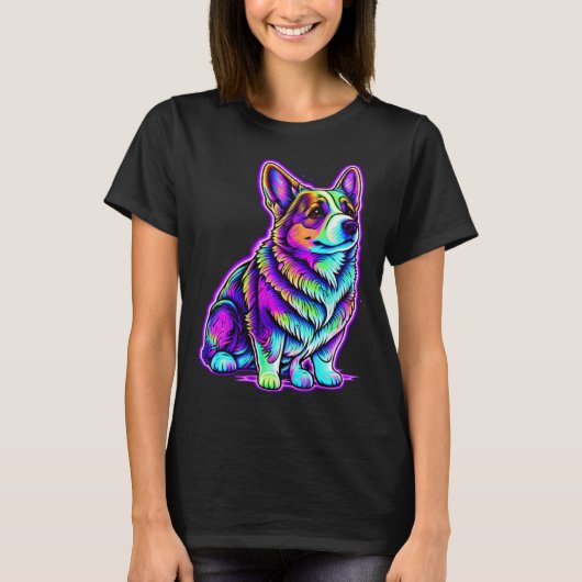 T-shirt Cute Corgi Cool Pembroke Welsh Corgi (Devant)