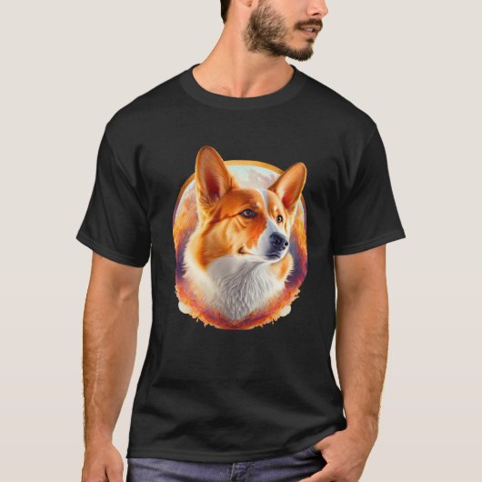 T-shirt Cute Corgi Cool Pembroke Welsh Corgi  9 (Devant)