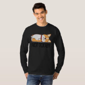 T-shirt Cute Corgi   Dog  Not Today Lazy Animal (Devant entier)