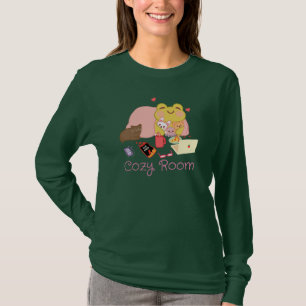 T-shirt Cute Cosy Introvert Cottagecore Frog