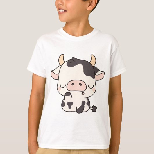 T-shirt Cute Cow Tee (Devant)