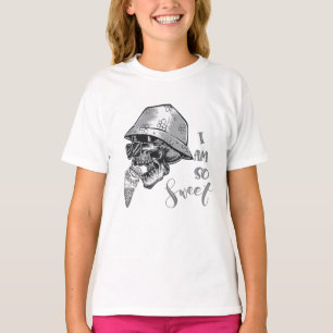T-shirt Cute crane
