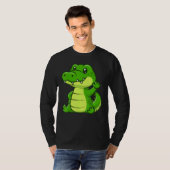 T-shirt Cute Crocodile Pet (Devant entier)