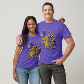 T-shirt Cute Crocodile Worker (Unisexe)