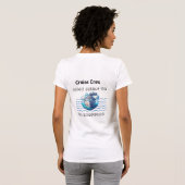 T-shirt Cute Cruise  Crew Most Likely Teal Personalize (Dos entier)