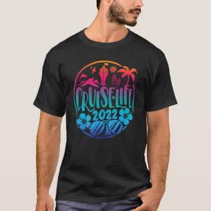 T-shirt Cute Cruise Life 2022 Bateau de croisière Famille