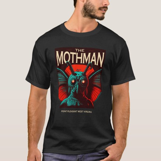 T-shirt Cute Cryptid Mothman 2 (Devant)