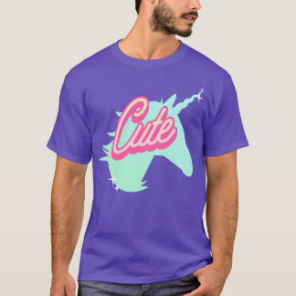 T-shirt Cute Cutie Unicorn