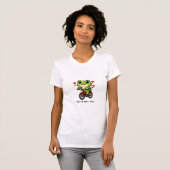 T-shirt Cute Cycling Frog | Kawaii Frog Bicycle Art (Devant entier)