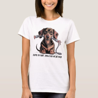 T-SHIRT CUTE DACHSHUND 