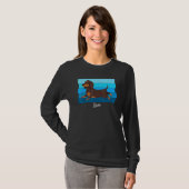 T-shirt Cute Dachshund (Devant entier)