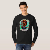 T-shirt Cute Dachshund Chiweenie Teacher Professor School  (Devant entier)