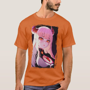T-shirt Cute Demon Succubus Art Perdu