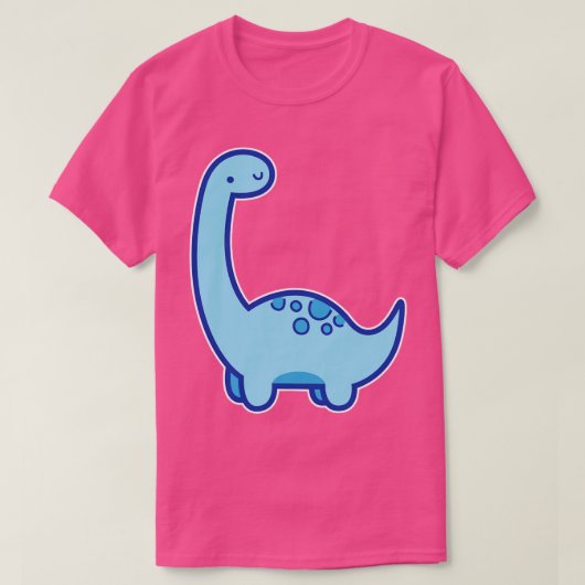 T-shirt Cute Dino Baby One Piece (Design devant)