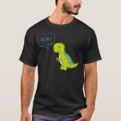 T-shirt Cute Dinosaur SLP Phonetic CCC-SLP Early Intervent (Devant)