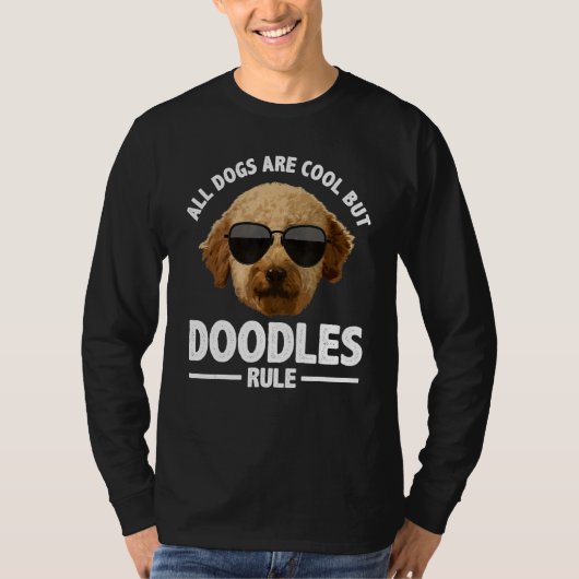 T-shirt Cute Doodle For Men Women Golden Doodle Labradoodl (Devant)