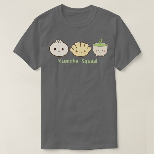 T-shirt Cute Dumplings Yumcha Squad (Design devant)