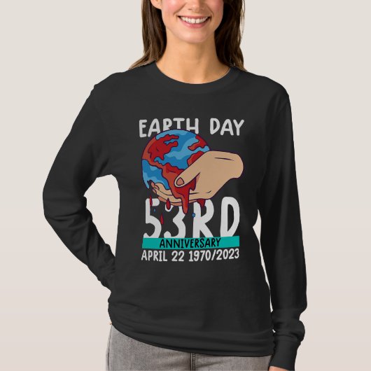 T-shirt cute earth day  53rd anniversary earth day   4 (Devant)