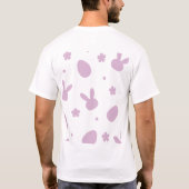 T-shirt Cute Easter Bunny Pattern Shirt – Pastel Bunny & E (Dos)