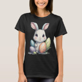 T-shirt Cute Easter Bunny Pun Easter Eggs (Devant)
